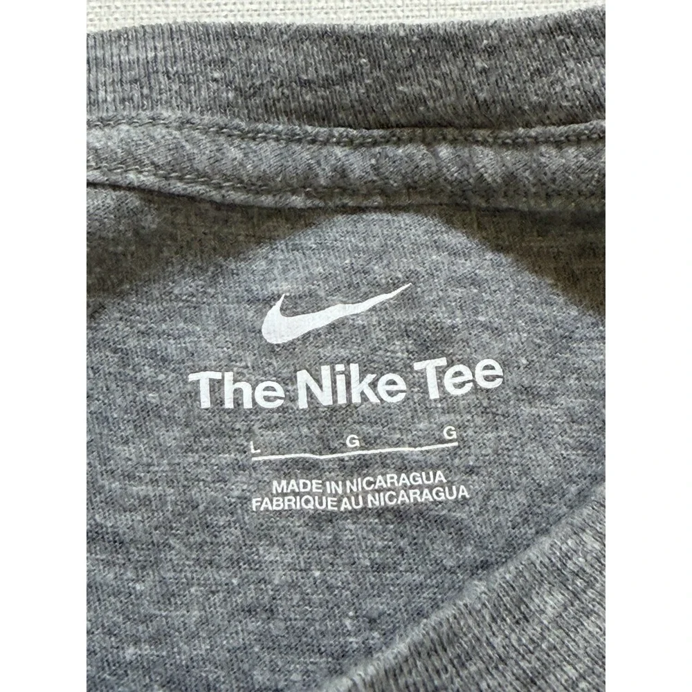 Tampa Spartans Soccer Nike Tee Long Sleeve Shirt Men's Size Large Gray